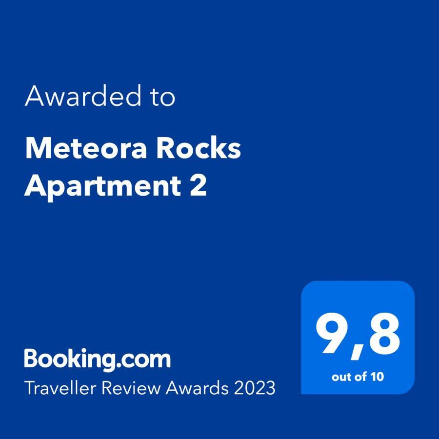 Meteora Rocks Apartment 2 Kalambáka Kültér fotó